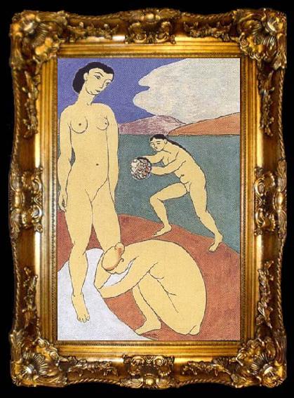 framed  Henri Matisse Luxe I (mk35), ta009-2